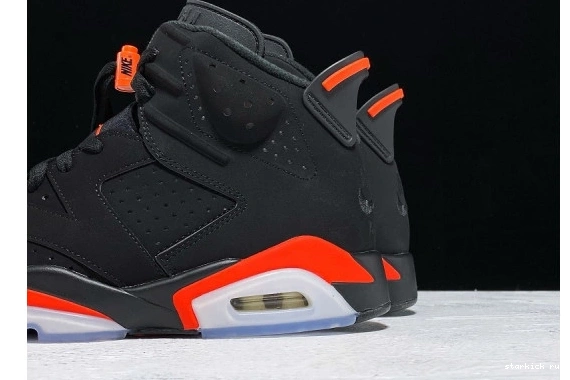 384664-060 6 OG 2019 JORDAN AIR INFRARED 384664-060 BLACK RETRO 0809